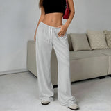 skirts : Alma | Pantalon Large Femme en Coton Élégant in van Seroa