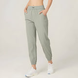 other : Ellen | Pantalon de Sport Femme Léger en Polyester in Vert van Seroa