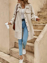 Pardessus Femme Chic d'Été Crème 3