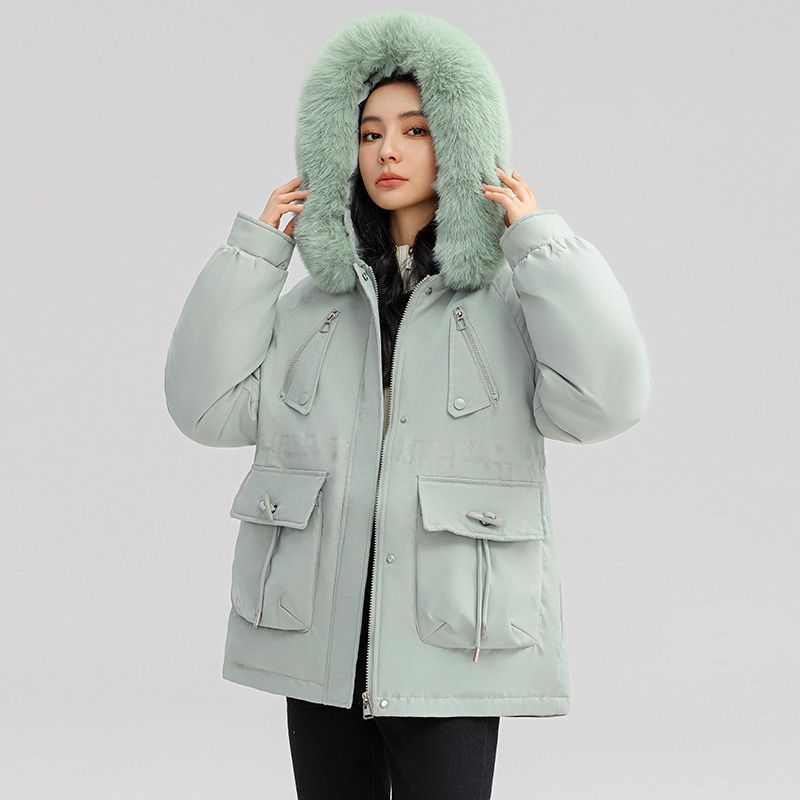 Parka Femme Élégante en Fourrure 2
