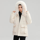 Parka Femme Élégante en Fourrure 4