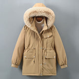 Parka Femme Hiver Élégante Chaude 1