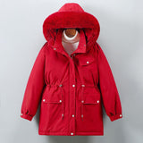 Parka Femme Hiver Élégante Chaude 2