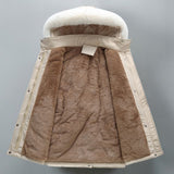 Parka Femme Hiver Élégante Chaude 5