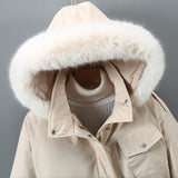 Parka Femme Hiver Élégante Chaude 6