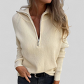 Elegancki dzianinowy sweter damski kolekcja jesienna