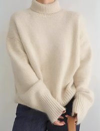 Pull Cachemire Femme Col Roulé Autumn Collection