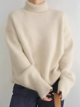 Ember | Pull Cachemire Femme Col Roulé Élégant