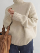 Ember | Pull Cachemire Femme Col Roulé Élégant