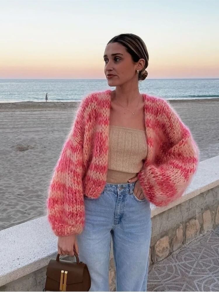 Pull Cachemire Femme Élégant Décontracté 6
