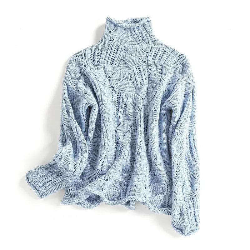 Pull Cachemire Femme Élégant et Doux 0