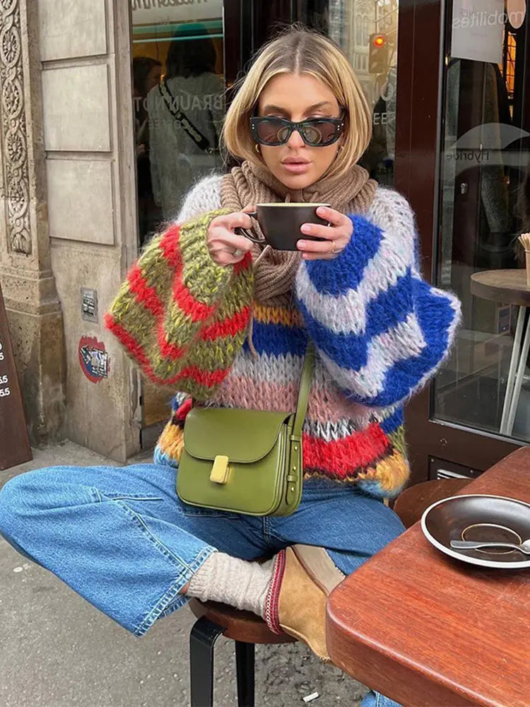 Pull Coloré pour Femme 1