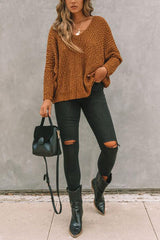 Pull Élégant à Épaules Dénudées Femme 5