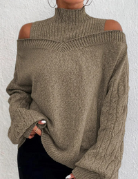 Damenpullover Casual Herbstkollektion Büro Mode