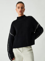 Pull Femme Ample Chic Décontracté 0