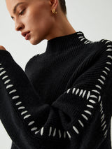 Pull Femme Ample Chic Décontracté 1