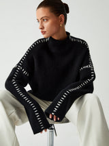 Pull Femme Ample Chic Décontracté 2