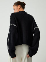 Pull Femme Ample Chic Décontracté 3