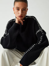 Pull Femme Ample Chic Décontracté 5
