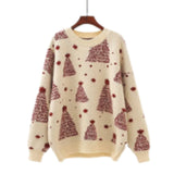 Pull Femme Chic Col Rond Élégant 0