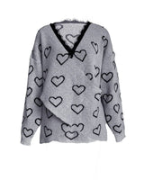 Pull Femme Chic Dentelle Col en V 4