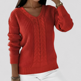 Saige | Pull Femme Chic en Col en V