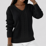 Saige | Pull Femme Chic en Col en V