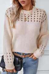 Leigh | Pull Femme Chic et Confortable d'Automne