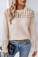 Leigh | Pull Femme Chic et Confortable d'Automne