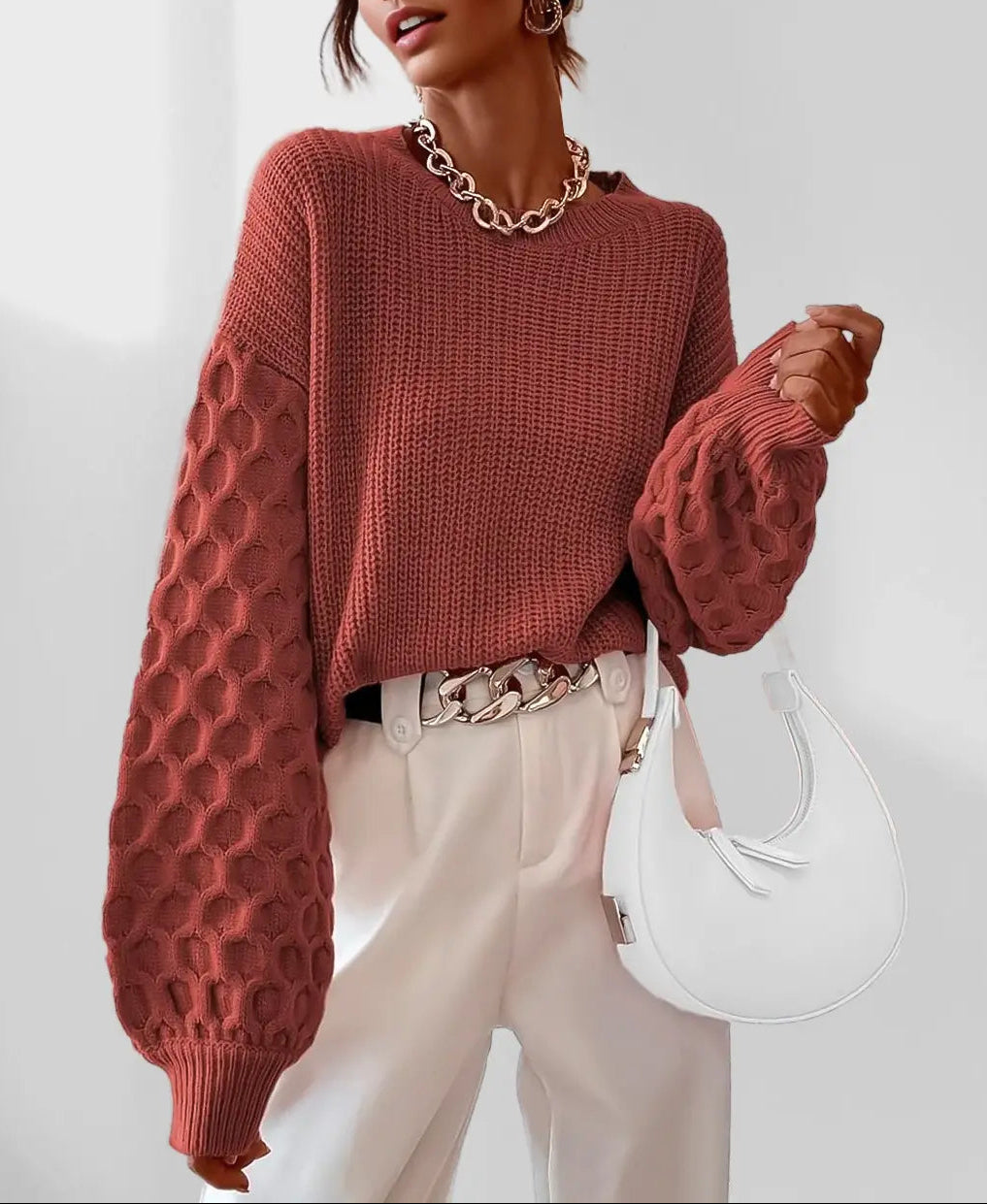 Pull Femme Confortable d'Automne Stylish 0