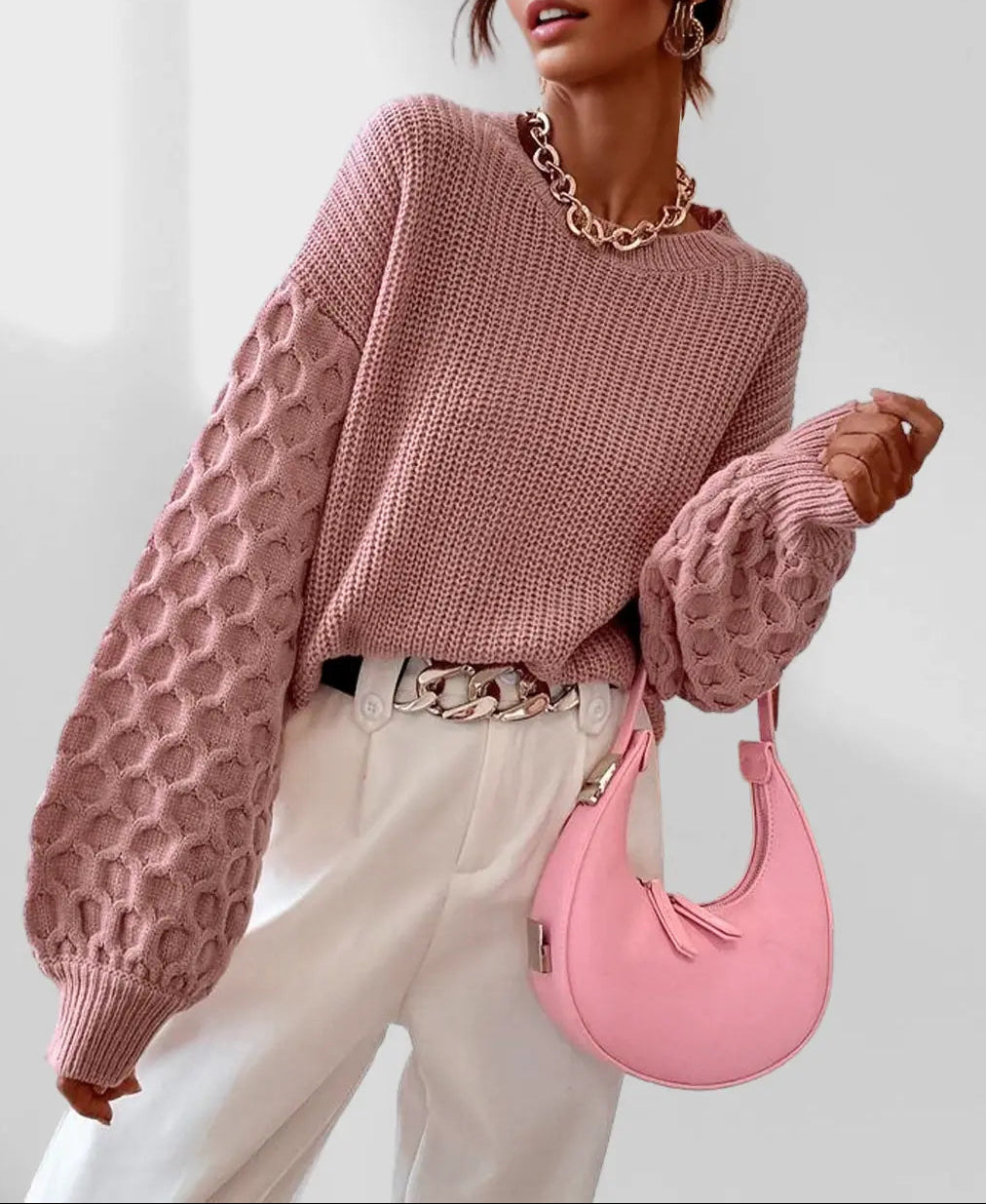 Pull Femme Confortable d'Automne Stylish 8