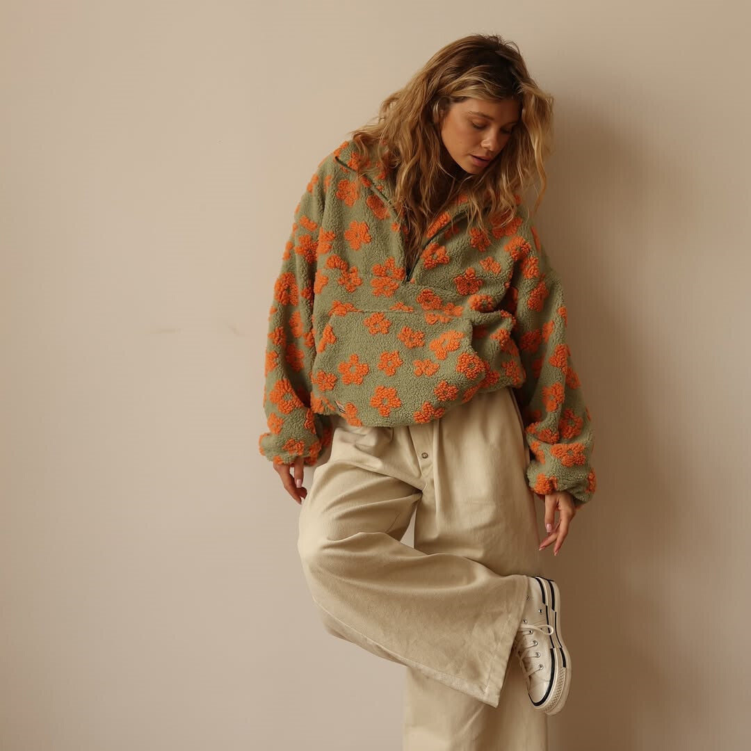 Pull Femme Confortable en Sherpa Bohème 6