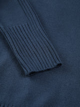 Pull Femme Côtelé Col Montant Épais 4