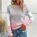 Damski sweter casual miękki akryl