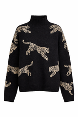 Pull Femme Décontracté à Col Mi-Haut 0