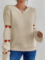 Pull Femme Décontracté à Col Rond 3