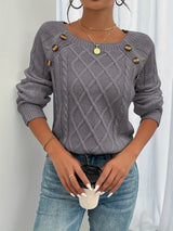 Pull Femme Douillet Confortable pour Automne 4