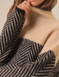 Pull Femme Doux Col Roulé en Maille Fine pour Hiver Élégant et Chaud