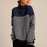Pull Femme Doux à Col Roulé Élégant 6