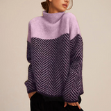 Pull Femme Doux à Col Roulé Élégant 7