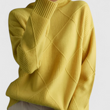 Valerie | Pull Femme Élégant Col Roulé Chic