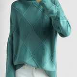 Valerie | Pull Femme Élégant Col Roulé Chic