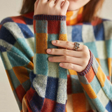 Pull Femme Élégant Col Roulé Léger 6