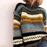 Pull Femme Élégant à Col Roulé 1