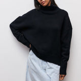 Pull Femme Élégant à Col Roulé 2