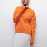 Pull Femme Élégant à Col Roulé 3