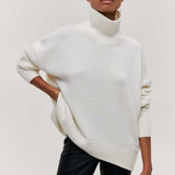 Pull Femme Élégant à Col Roulé 5