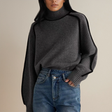 Pull Femme Élégant à Col Roulé 5
