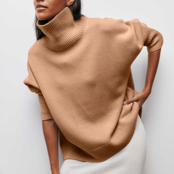 Pull Femme Élégant à Col Roulé 6