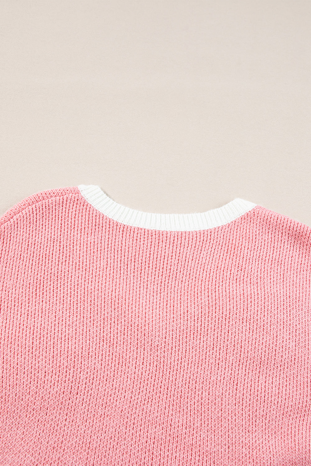 Pull Femme Élégant à Col V Fleuri 5